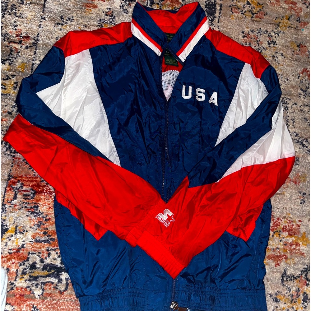 Vintage 1996 Olympic Wind Breaker